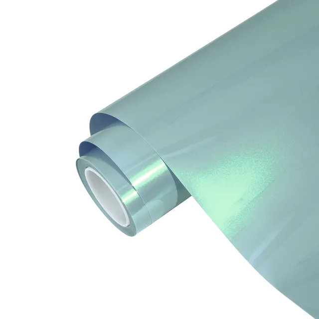 Ravoony Candy Metallic Magic Gray Green vinyl wrap film texture · Specced