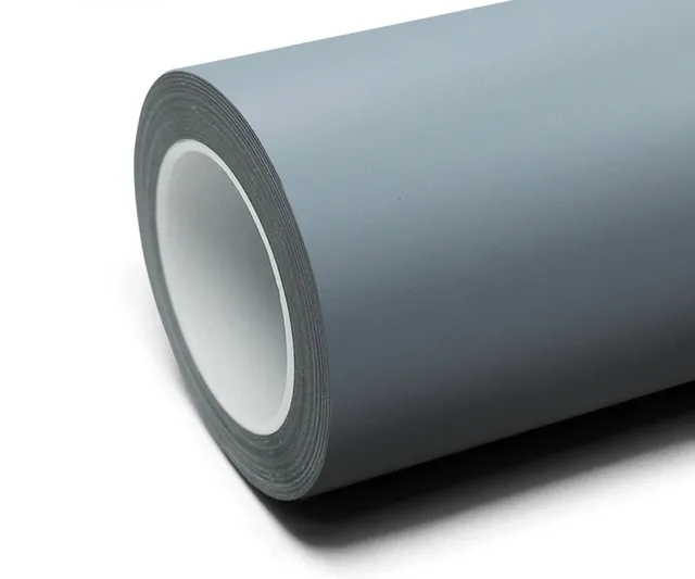 Inozetek Frozen Matte Fighting Grey vinyl wrap film texture · Specced