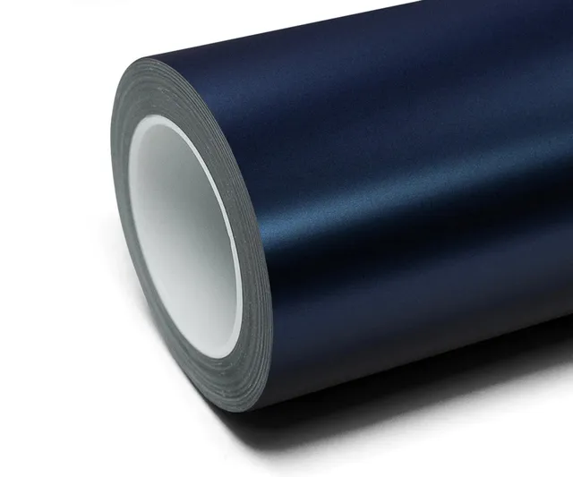 Inozetek Frozen Matte Mystic Blue vinyl wrap film texture · Specced
