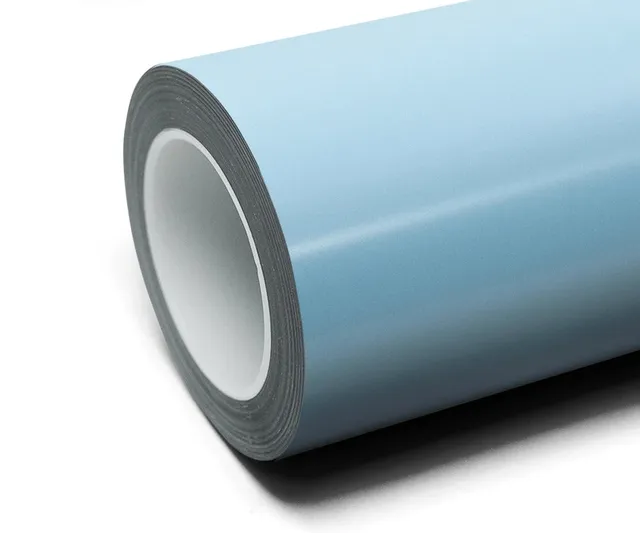 Inozetek Frozen Satin Snow Blue vinyl wrap film texture · Specced
