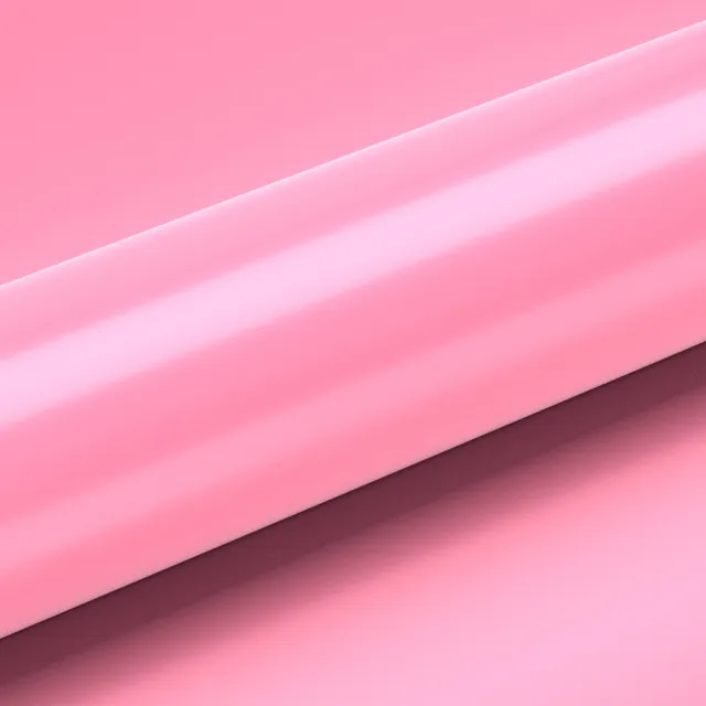 HEXIS Satin Lady Pink vinyl wrap film texture · Specced