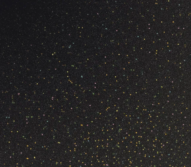 ORACAL Gloss Black Galactic Gold vinyl wrap film texture · Specced