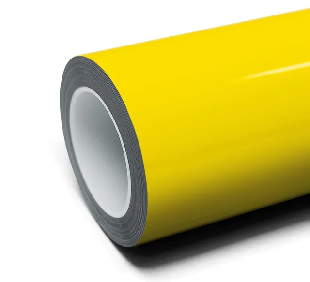 Inozetek Super Gloss Citrus Yellow vinyl wrap film texture · Specced