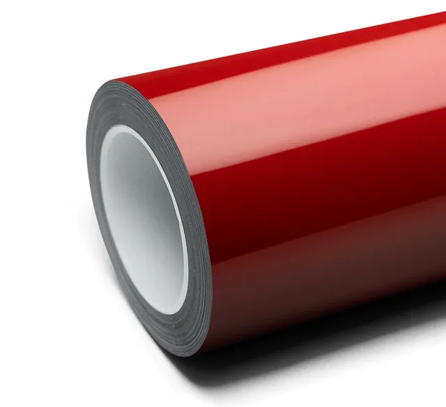 Inozetek Super Gloss Corsa Red vinyl wrap film texture · Specced