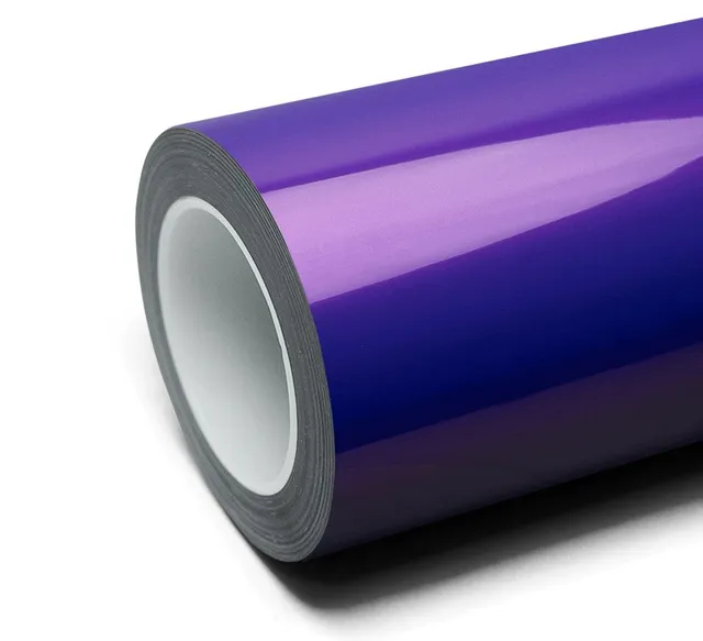 Inozetek Super Gloss Metallic Royalty Purple vinyl wrap film texture · Specced