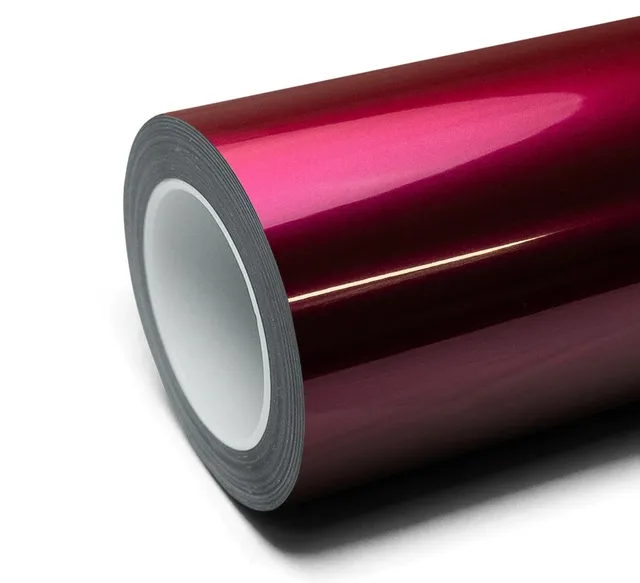 Inozetek Super Gloss Metallic Wildberry Juice vinyl wrap film texture · Specced