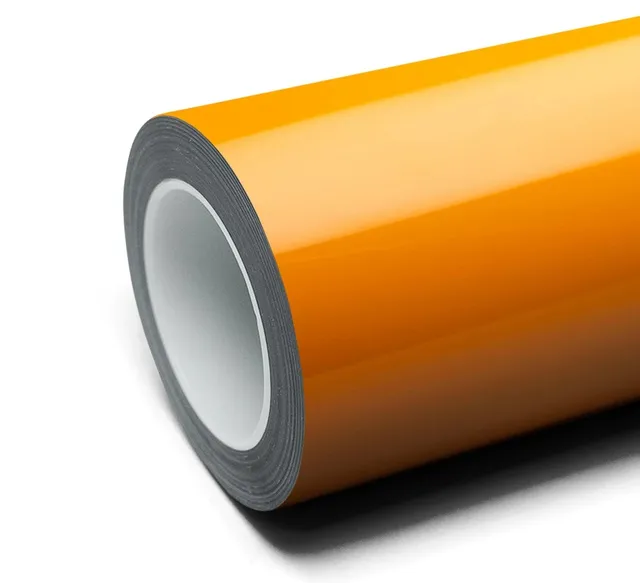 Inozetek Super Gloss Papaya Orange vinyl wrap film texture · Specced