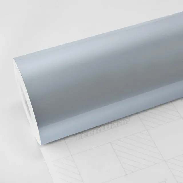 TeckWrap Arctic Silver vinyl wrap film texture · Specced