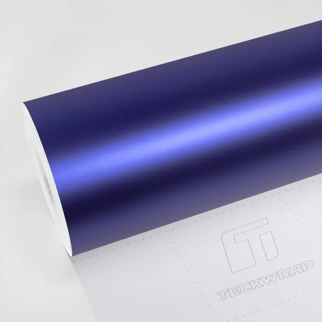 TeckWrap Imperial Blue vinyl wrap film texture · Specced