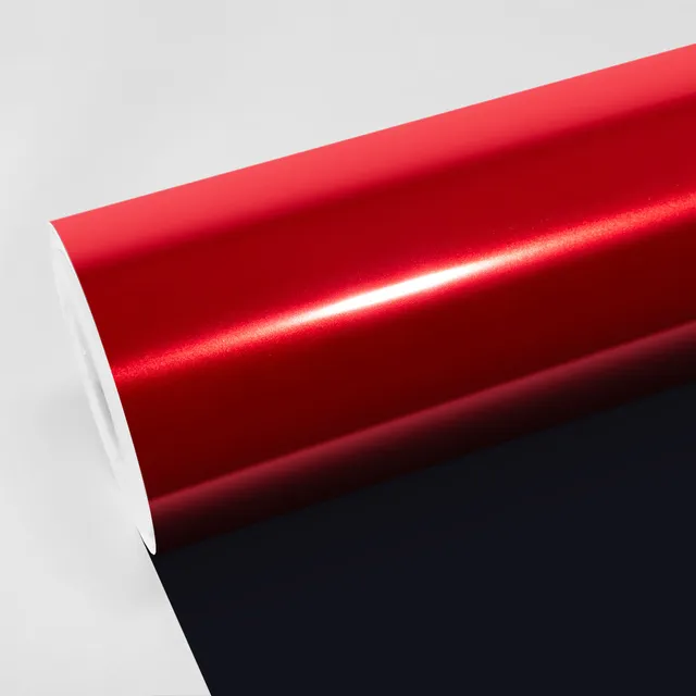 TeckWrap Inferno Red vinyl wrap film texture · Specced