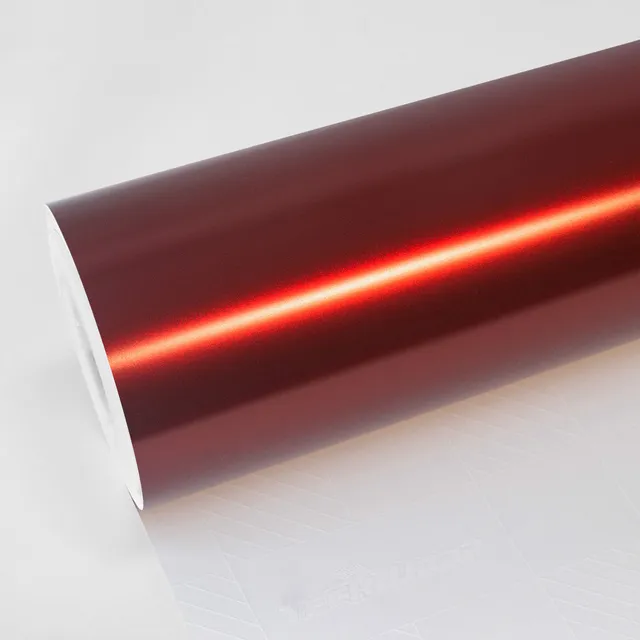 TeckWrap Sangria Red vinyl wrap film texture · Specced